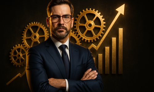 20251012_1140_Confident Businessman's Success_simple_compose_01k7cdsxd5eqz9t55bjqmdjtyn